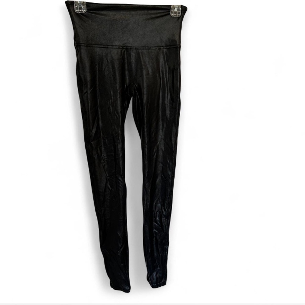 SPANX Black Satin Top